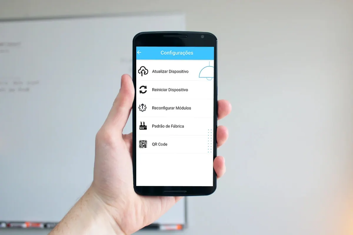 Smart Lockers - settings screen