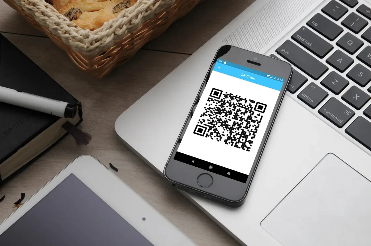 Smart Lockers - QR code screen