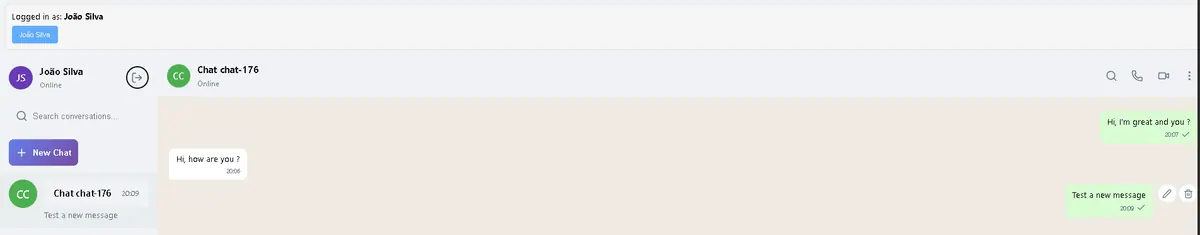 DialogueHub - chat interface