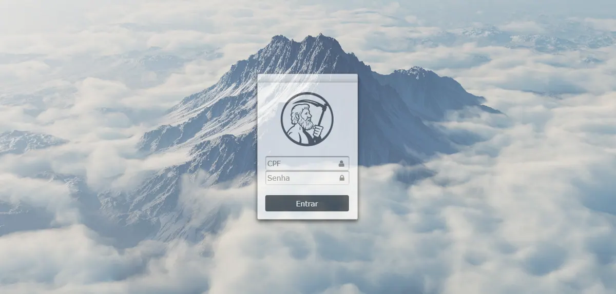 Cronus - login screen