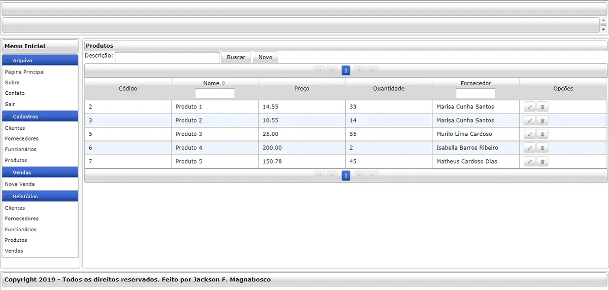 Cronus - product list